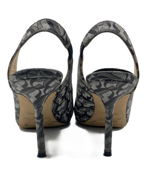 JIMMY CHOO（ジミーチュウ）JIMMY CHOO (ジミーチュウ) LOVE85 グレー サイズ:36の古着・服飾アイテム