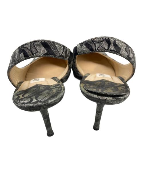 JIMMY CHOO（ジミーチュウ）JIMMY CHOO (ジミーチュウ) LOVE85 グレー サイズ:36の古着・服飾アイテム