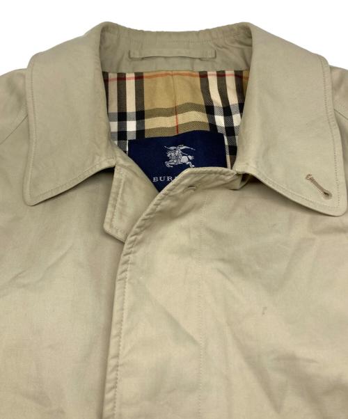 BURBERRY LONDON（バーバリーロンドン）BURBERRY LONDON (バーバリーロンドン) 裏ノバチェック ステンカラーコート ベージュ サイズ:48の古着・服飾アイテム