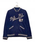 POLO RALPH LAURENポロ・ラルフローレン）の古着「ベースボールジャケット」｜ネイビー