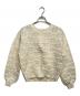 SHIPS（シップス）の古着「2WAY フラワー ジャカード ハーフ ジップ プルオーバー ships」｜アイボリー