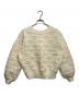 SHIPS (シップス) 2WAY フラワー ジャカード ハーフ ジップ プルオーバー ships アイボリー サイズ:実寸参照：5000円