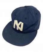 EBBETS FIELD FLANNELSエベッツフィールドフランネルズ）の古着「キャップ」｜ネイビー