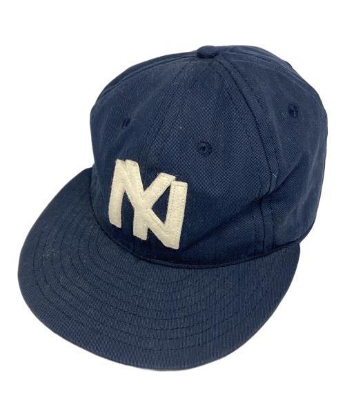 EBBETS FIELD FLANNELS（エベッツフィールドフランネルズ）EBBETS FIELD FLANNELS (エベッツフィールドフランネルズ) キャップ ネイビーの古着・服飾アイテム