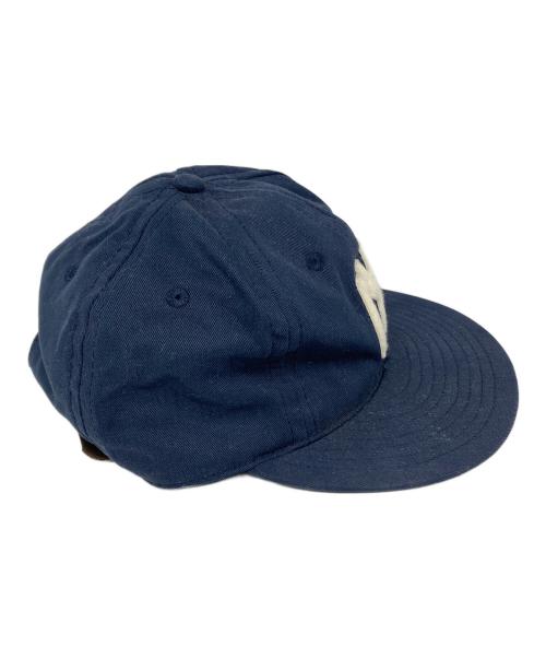 EBBETS FIELD FLANNELS（エベッツフィールドフランネルズ）EBBETS FIELD FLANNELS (エベッツフィールドフランネルズ) キャップ ネイビーの古着・服飾アイテム