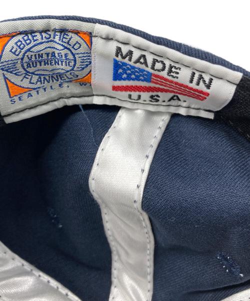 EBBETS FIELD FLANNELS（エベッツフィールドフランネルズ）EBBETS FIELD FLANNELS (エベッツフィールドフランネルズ) キャップ ネイビーの古着・服飾アイテム