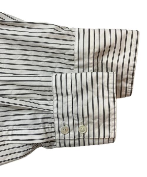 Noble（ノーブル）Noble (ノーブル) イージーケアコットンスキッパーシャツ ブラック×ホワイト サイズ:FREEの古着・服飾アイテム