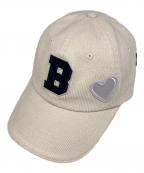 Bibiy.ビビィ）の古着「B. CLUB CAP」｜ホワイト