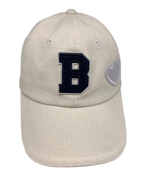 Bibiy.（ビビィ）Bibiy. (ビビィ) B. CLUB CAP ホワイトの古着・服飾アイテム