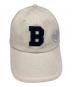 中古・古着 Bibiy. (ビビィ) B. CLUB CAP ホワイト：5000円