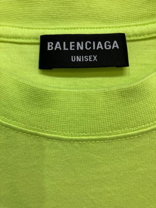 BALENCIAGA（バレンシアガ）BALENCIAGA (バレンシアガ) WFP (ダブルューエフピー) ロゴプリントTシャツ イエロー サイズ:ＸＳの古着・服飾アイテム