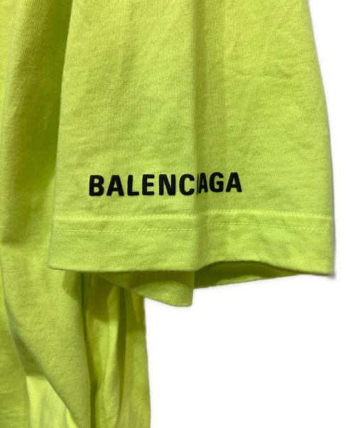 BALENCIAGA（バレンシアガ）BALENCIAGA (バレンシアガ) WFP (ダブルューエフピー) ロゴプリントTシャツ イエロー サイズ:ＸＳの古着・服飾アイテム