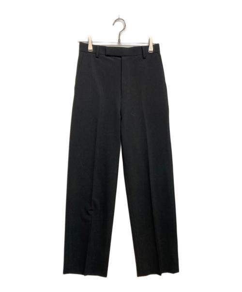 Whim Gazette（ウィムガゼット）Whim Gazette (ウィムガゼット) 平織り ストレッチ パンツ ブラック サイズ:36の古着・服飾アイテム