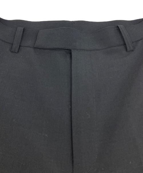 Whim Gazette（ウィムガゼット）Whim Gazette (ウィムガゼット) 平織り ストレッチ パンツ ブラック サイズ:36の古着・服飾アイテム