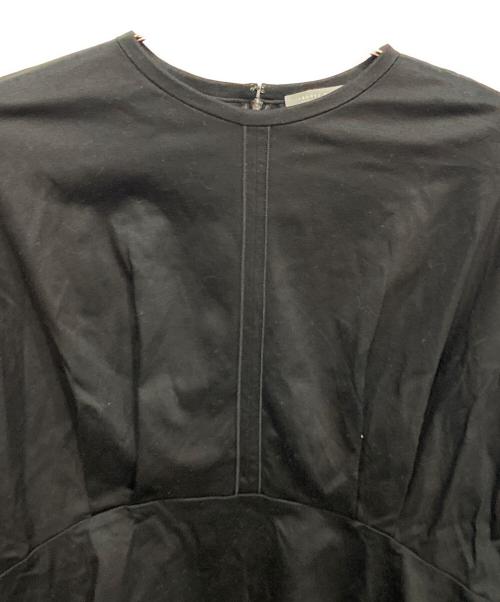 theory luxe（セオリーリュクス）theory luxe (セオリーリュクス) ペプラムカットソー ブラック サイズ:38の古着・服飾アイテム