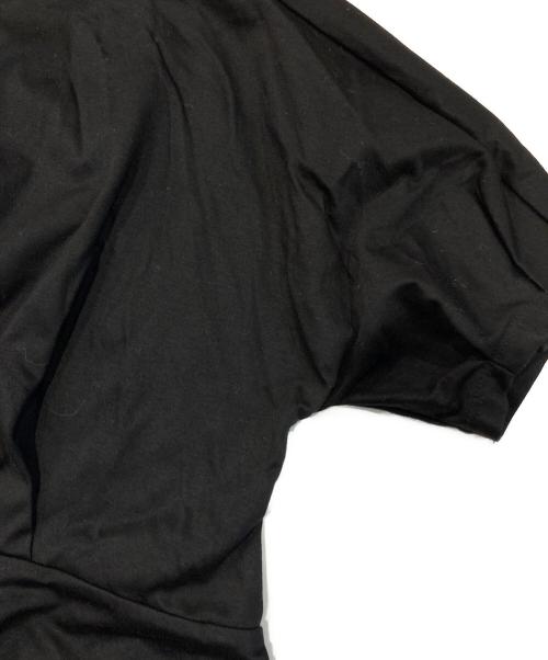 theory luxe（セオリーリュクス）theory luxe (セオリーリュクス) ペプラムカットソー ブラック サイズ:38の古着・服飾アイテム