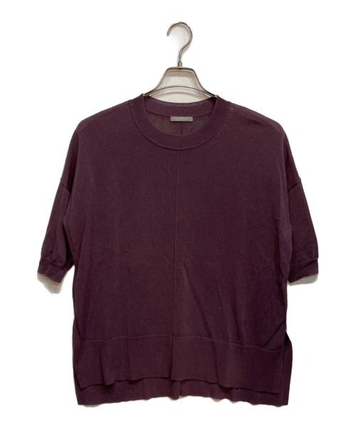 theory luxe（セオリーリュクス）theory luxe (セオリーリュクス) サマー ニット ブラウン サイズ:38の古着・服飾アイテム