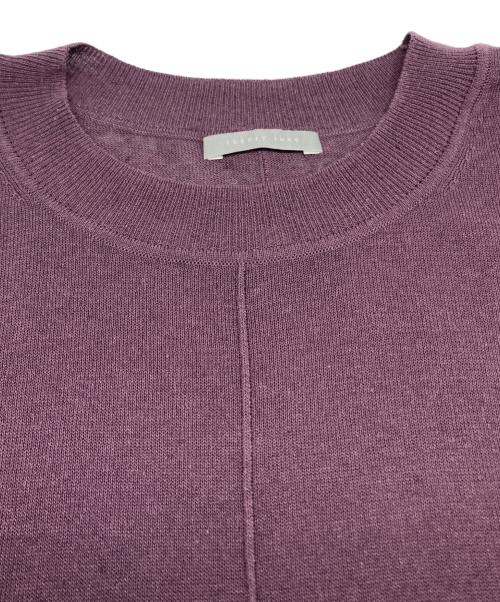 theory luxe（セオリーリュクス）theory luxe (セオリーリュクス) サマー ニット ブラウン サイズ:38の古着・服飾アイテム