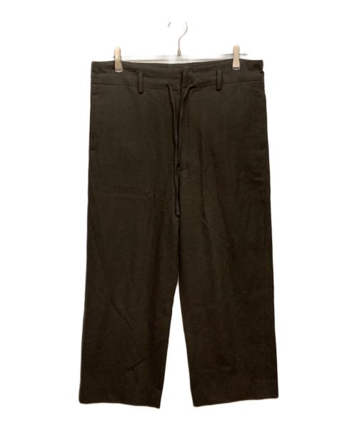 YOKE（ヨーク）YOKE (ヨーク) Wide Pajama Pants ブラウン サイズ:Sの古着・服飾アイテム