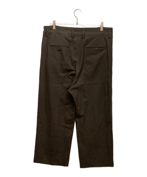 YOKE（ヨーク）YOKE (ヨーク) Wide Pajama Pants ブラウン サイズ:Sの古着・服飾アイテム