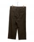 YOKE (ヨーク) Wide Pajama Pants ブラウン サイズ:S：7000円