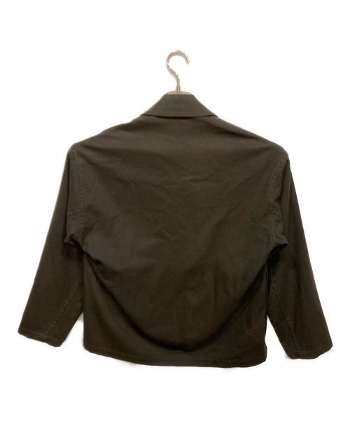 YOKE（ヨーク）YOKE (ヨーク) WIDE SHORT JACKET ブラウン サイズ:Sの古着・服飾アイテム