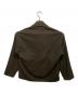 YOKE (ヨーク) WIDE SHORT JACKET ブラウン サイズ:S：7000円