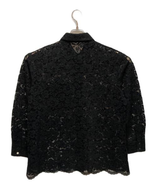 Spick and Span（スピック＆スパン）Spick and Span (スピック＆スパン) レースシャツ ブラック サイズ:FREEの古着・服飾アイテム