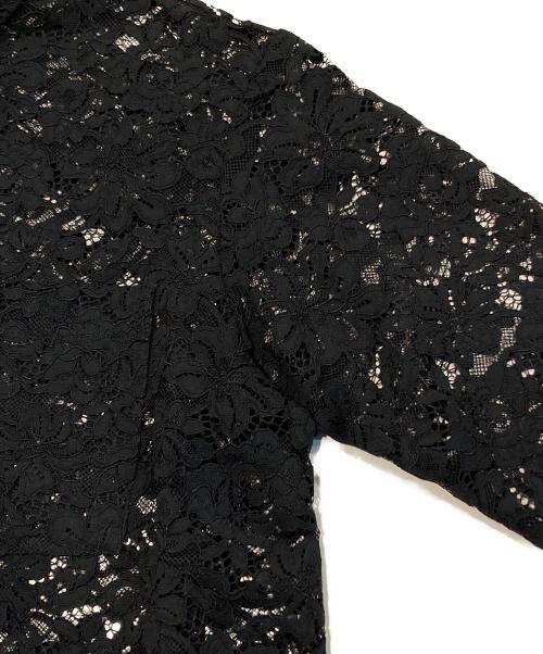 Spick and Span（スピック＆スパン）Spick and Span (スピック＆スパン) レースシャツ ブラック サイズ:FREEの古着・服飾アイテム