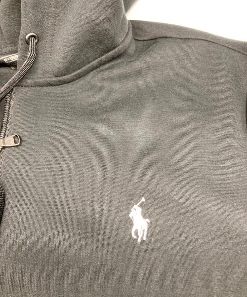 POLO RALPH LAUREN（ポロ・ラルフローレン）POLO RALPH LAUREN (ポロ・ラルフローレン) ジップパーカー ブラック サイズ:Mの古着・服飾アイテム