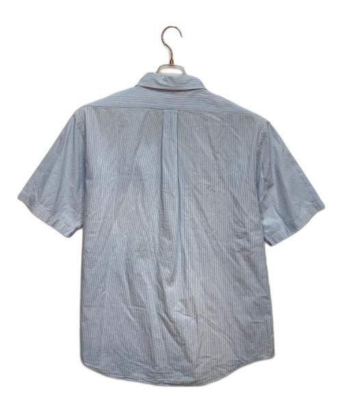 BROOKS BROTHERS（ブルックスブラザーズ）BROOKS BROTHERS (ブルックスブラザーズ) シアサッカー半袖シャツ ブルー サイズ:XLの古着・服飾アイテム