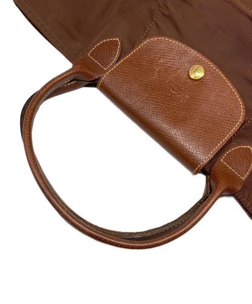 LONGCHAMP（ロンシャン）LONGCHAMP (ロンシャン) ナイロンバッグ ブラウンの古着・服飾アイテム