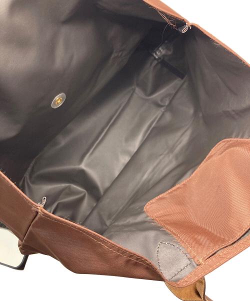 LONGCHAMP（ロンシャン）LONGCHAMP (ロンシャン) ナイロンバッグ ブラウンの古着・服飾アイテム