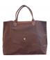 LONGCHAMP (ロンシャン) ナイロンバッグ ブラウン：4000円