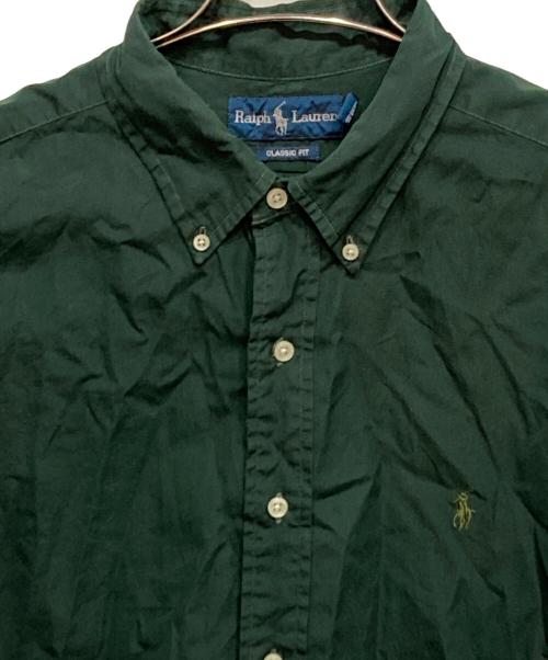 RALPH LAUREN（ラルフローレン）RALPH LAUREN (ラルフローレン) ボタンダウンシャツ グリーン サイズ:XLの古着・服飾アイテム
