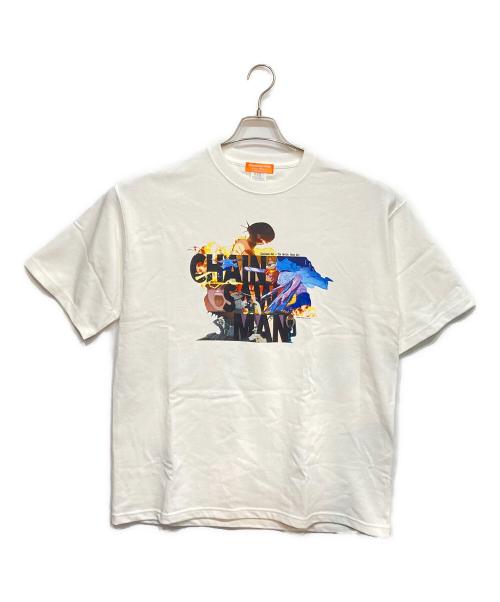 チェンソーマン（チェンソーマン）チェンソーマン (チェンソーマン) アニメTシャツ ホワイト サイズ:Lの古着・服飾アイテム