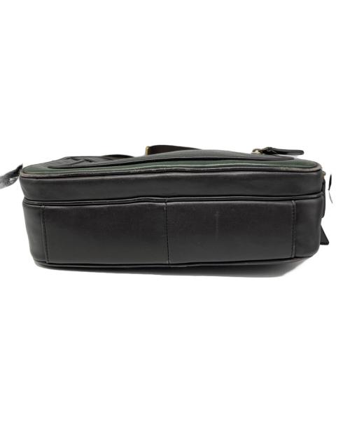 COACH（コーチ）COACH (コーチ) Essex Leather Flight Case グリーンの古着・服飾アイテム