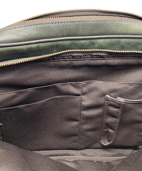 COACH（コーチ）COACH (コーチ) Essex Leather Flight Case グリーンの古着・服飾アイテム