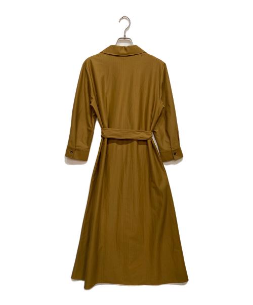 NEWYORKER（ニューヨーカー）NEWYORKER (ニューヨーカー) シャツワンピース ブラウン サイズ:Lの古着・服飾アイテム