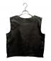 MM6 Maison Margiela (エムエムシックスメゾンマルジェラ) エコ レザー ベスト ブラック サイズ:36：6000円