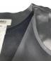 中古・古着 MM6 Maison Margiela (エムエムシックスメゾンマルジェラ) エコ レザー ベスト ブラック サイズ:36：6000円