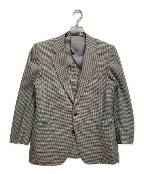Burberry's（バーバリーズ）Burberry's (バーバリーズ) テーラードジャケット グレー サイズ:実寸参照の古着・服飾アイテム