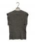 CLANE (クラネ) SQUARE SLEEVE KNIT TOPS グレー サイズ:1：5000円
