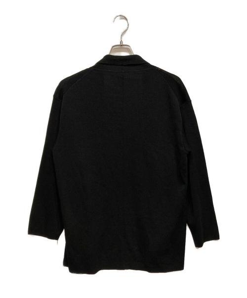 Adam et Rope（アダム エ ロペ）Adam et Rope (アダム エ ロペ) リネンニットジャケット ブラック サイズ:FREE 未使用品の古着・服飾アイテム