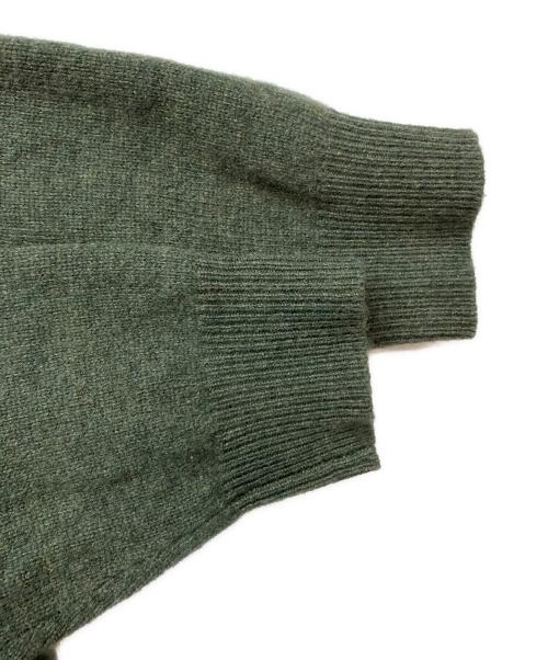 BEAMS（ビームス）BEAMS (ビームス) Knit Polo 9G グリーン サイズ:Lの古着・服飾アイテム