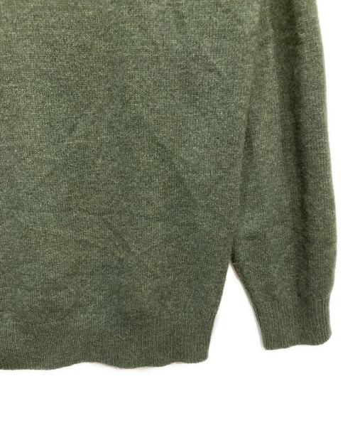 BEAMS（ビームス）BEAMS (ビームス) Knit Polo 9G グリーン サイズ:Lの古着・服飾アイテム