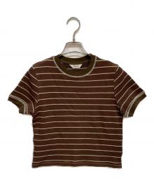 TODAYFUL（トゥデイフル）の古着「Border Ringer Tee」｜ブラウン