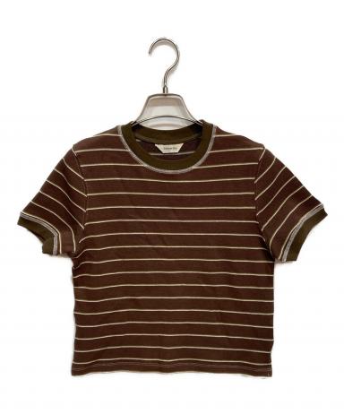 中古・古着通販】TODAYFUL (トゥデイフル) Border Ringer Tee ブラウン 