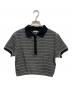 TODAYFUL（トゥデイフル）の古着「Border Polo Tops」｜グレー