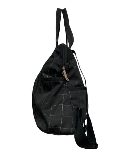 LeSportsac（レスポートサック）LeSportsac (レスポートサック) DOUBLE TROUBLE BACKPACK ブラックの古着・服飾アイテム